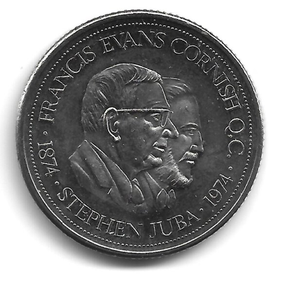 1974 Winnipeg Centennial Dollar Commemorative Token (b861-3) - Picture 2 of 2